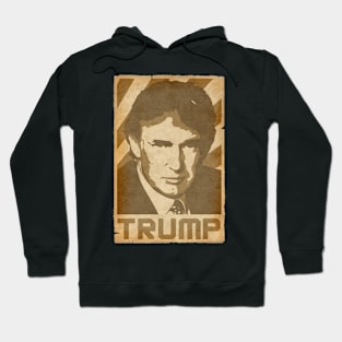 Donald Trump Retro Propaganda Hoodie